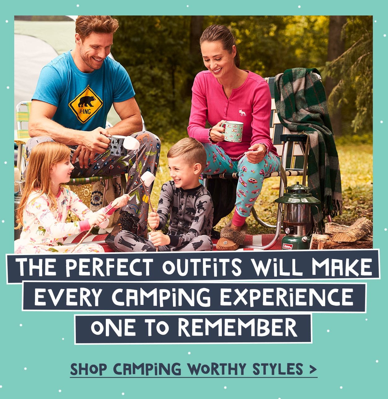 Camping styles