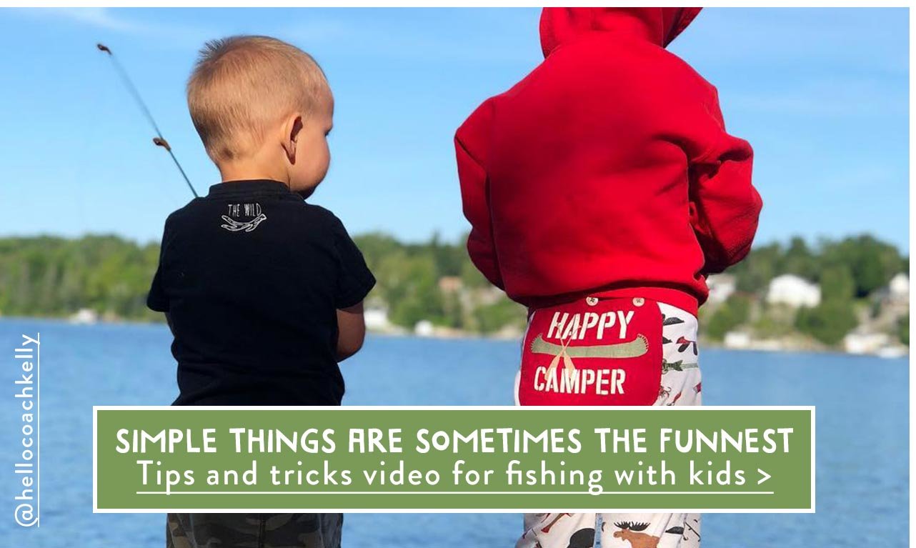 Fishing with kids