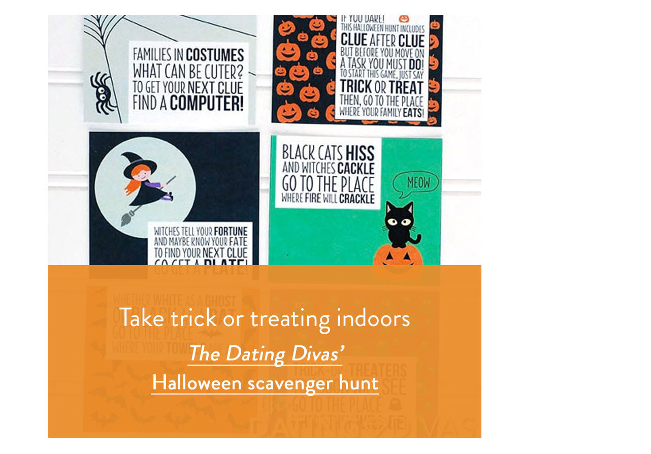 The Dating Divas’ Halloween scavenger hunt