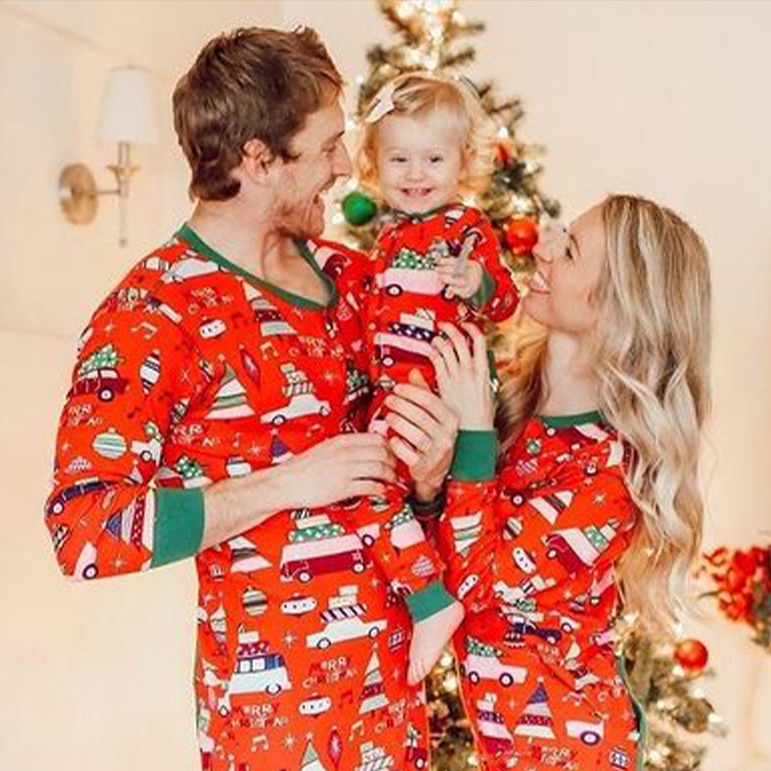 Woofing Christmas Family Pajamas - Little Blue House US