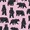 Pink Wild Bears Kids Nightdress