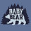 Baby Bear Blue Bodysuit with Hat