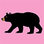 Bear on Pink Women's Pajama Tee