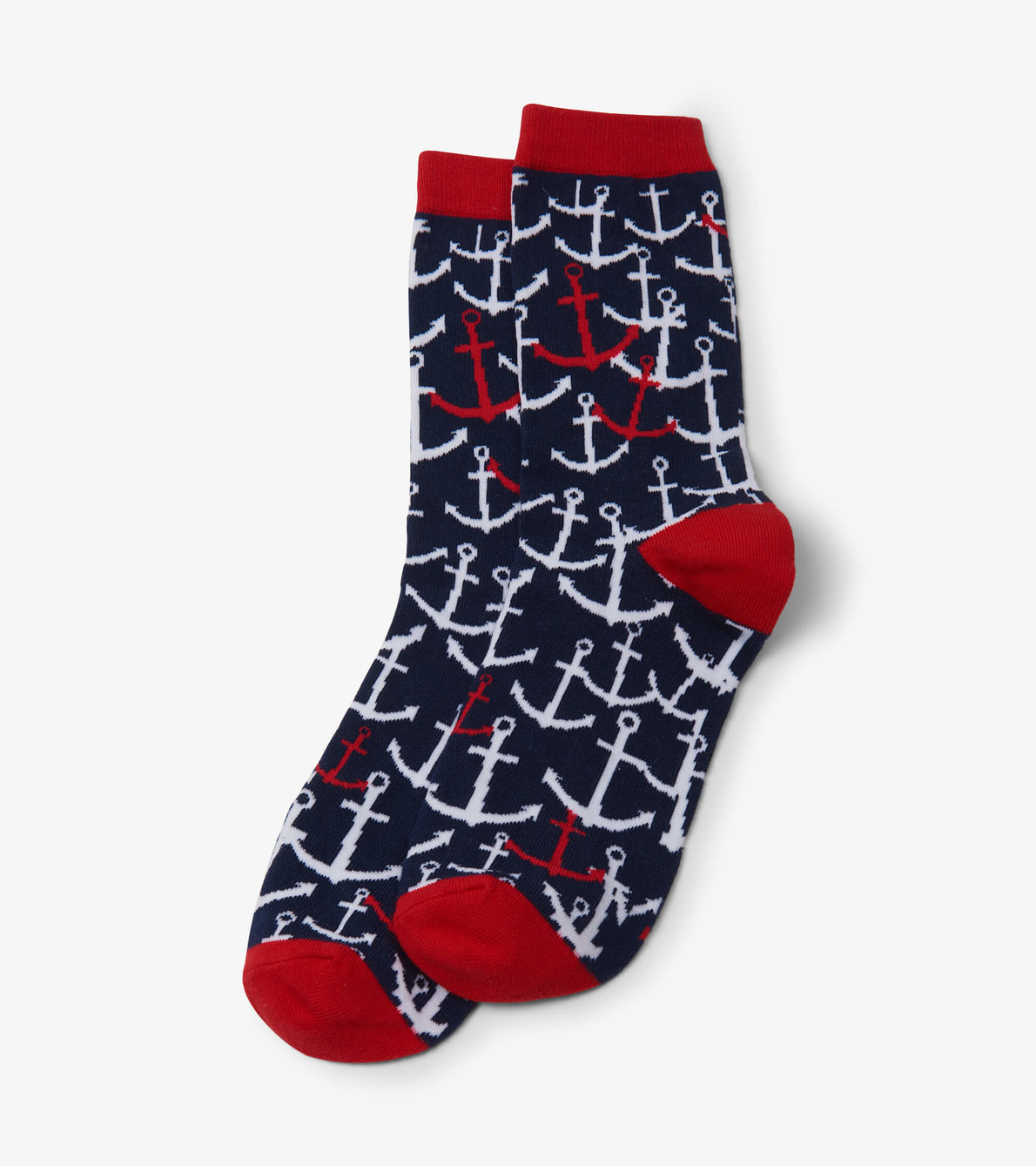 View larger image of Anchors Women's Crew Socks