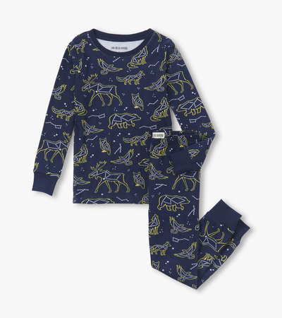 Pyjama pour enfant – Constellations d’animaux