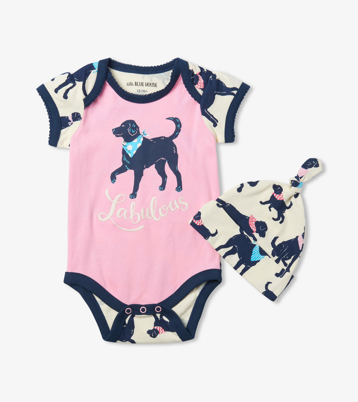View larger image of Bandana Labs Baby Bodysuit With Hat