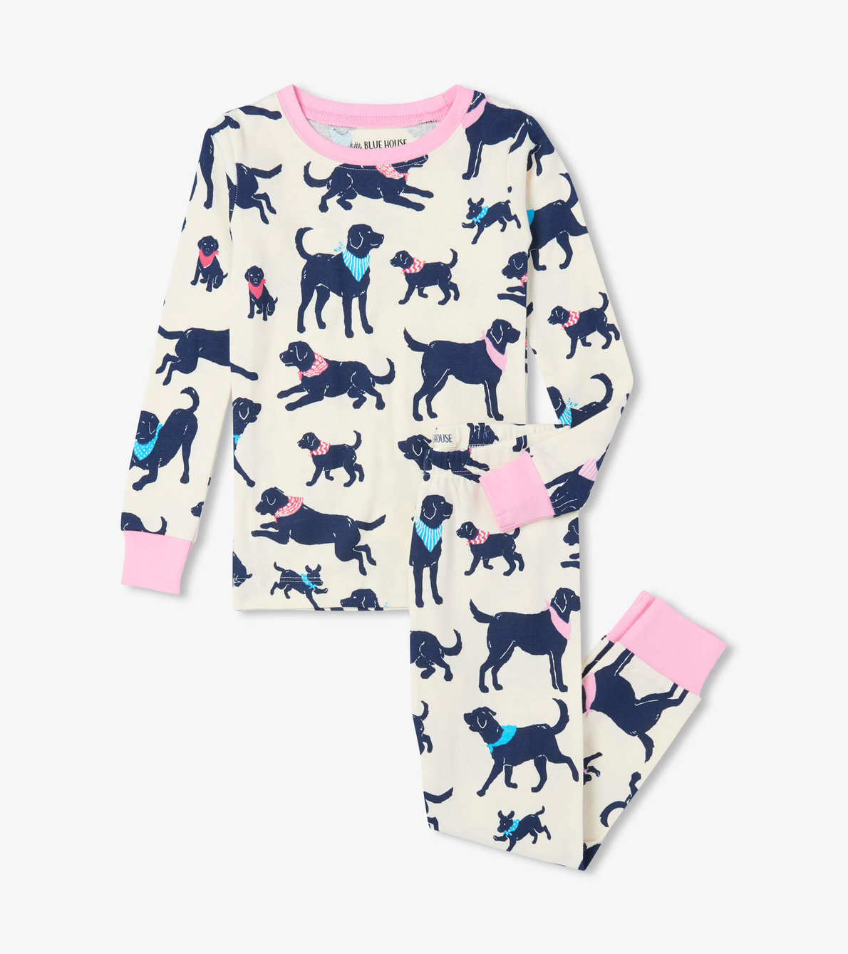 Agrandir l'image de Pyjama pour enfant – Labradors à bandana