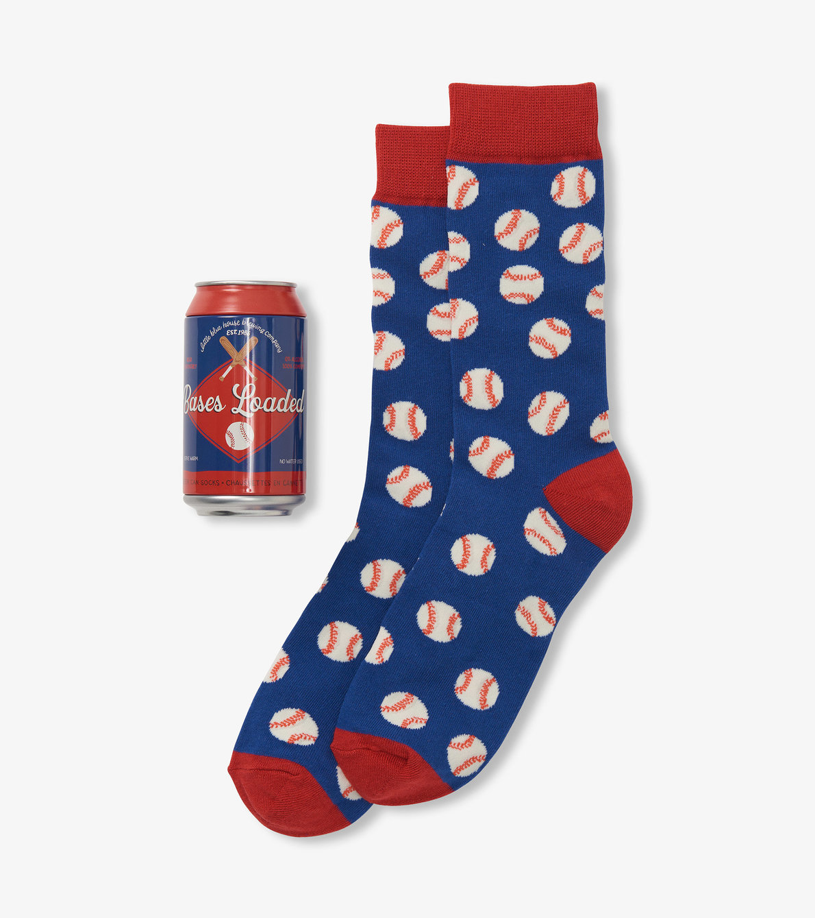 View larger image of Bases Loaded Beer Can Socks