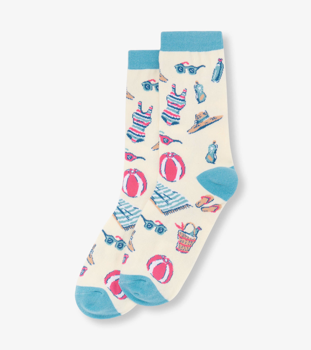 View larger image of Beach Please Women's Crew Socks