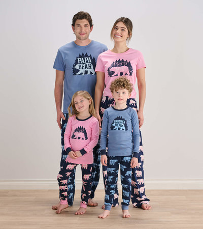 Pyjamas pour la famille - Famille d'ours