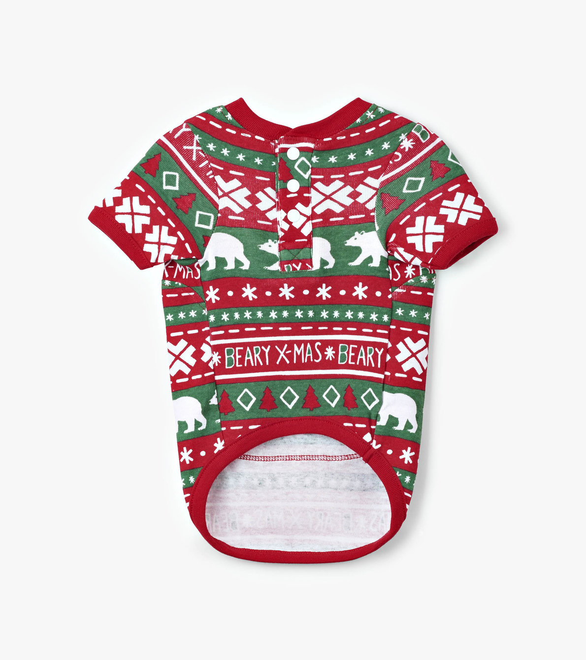 Agrandir l'image de Pyjama pour chien – Ours de Noël