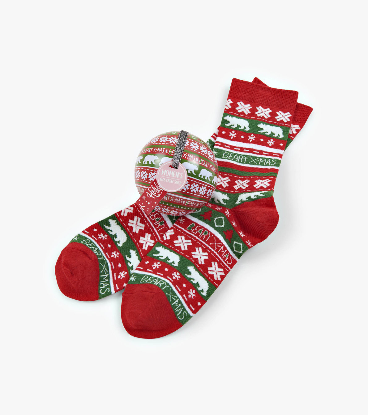 View larger image of Beary Xmas Women's Socks in Balls