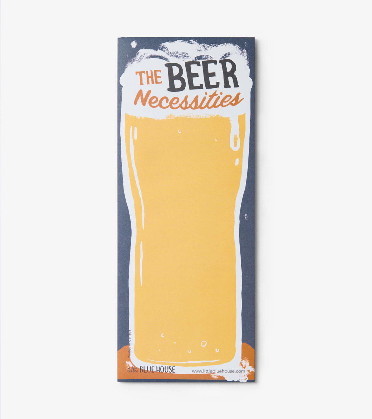 Agrandir l'image de Bloc-notes aimanté – Bière « Beer Necessities »
