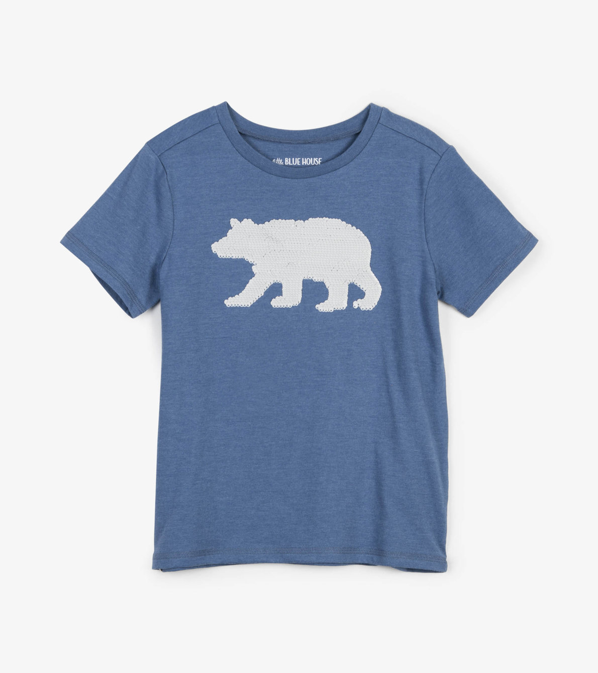 Agrandir l'image de T-shirt à paillettes réversibles pour enfant – Ours
