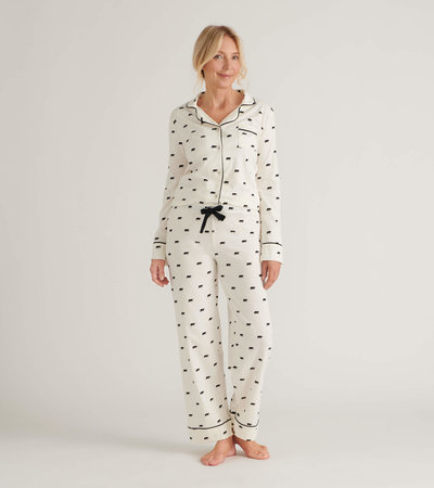Black Bear Women's Pajama Set