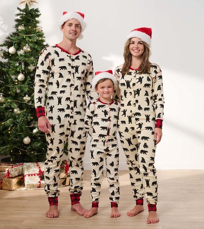 Pyjamas pour la famille - Ours noirs
