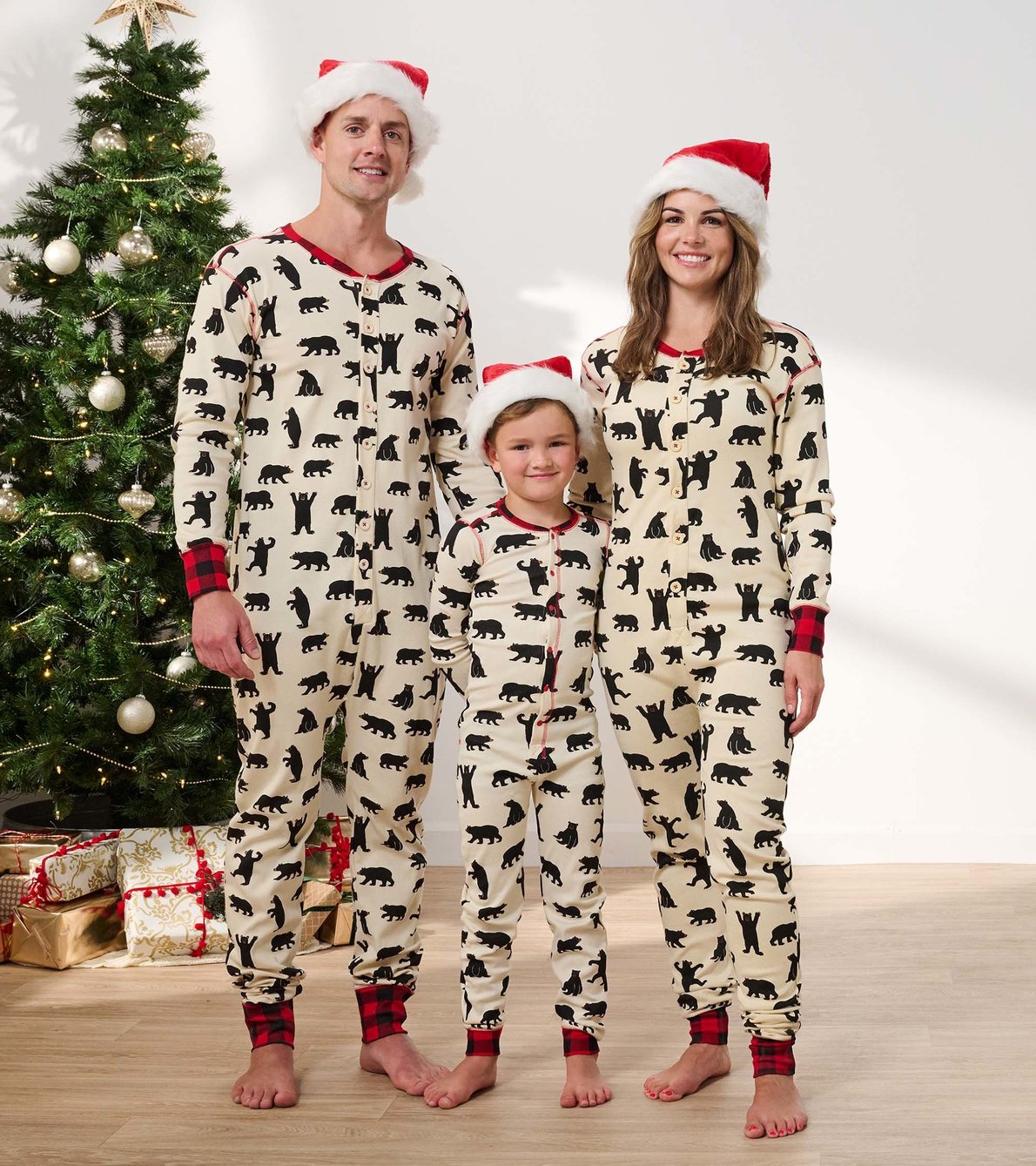 Agrandir l'image de Pyjamas pour la famille - Ours noirs