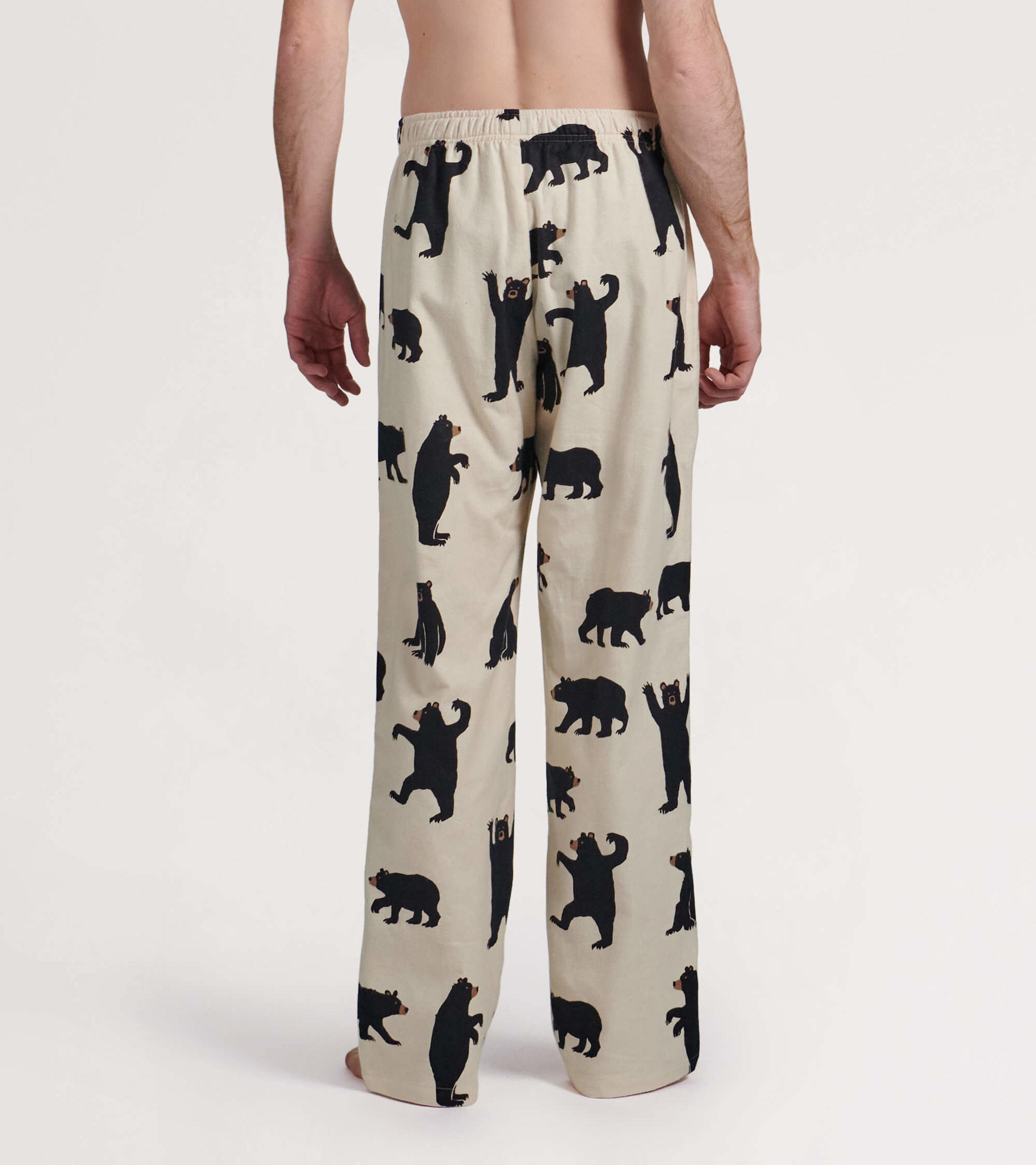 Comfortable Plaid Pattern Long Casual Pants Men's Loose - Temu
