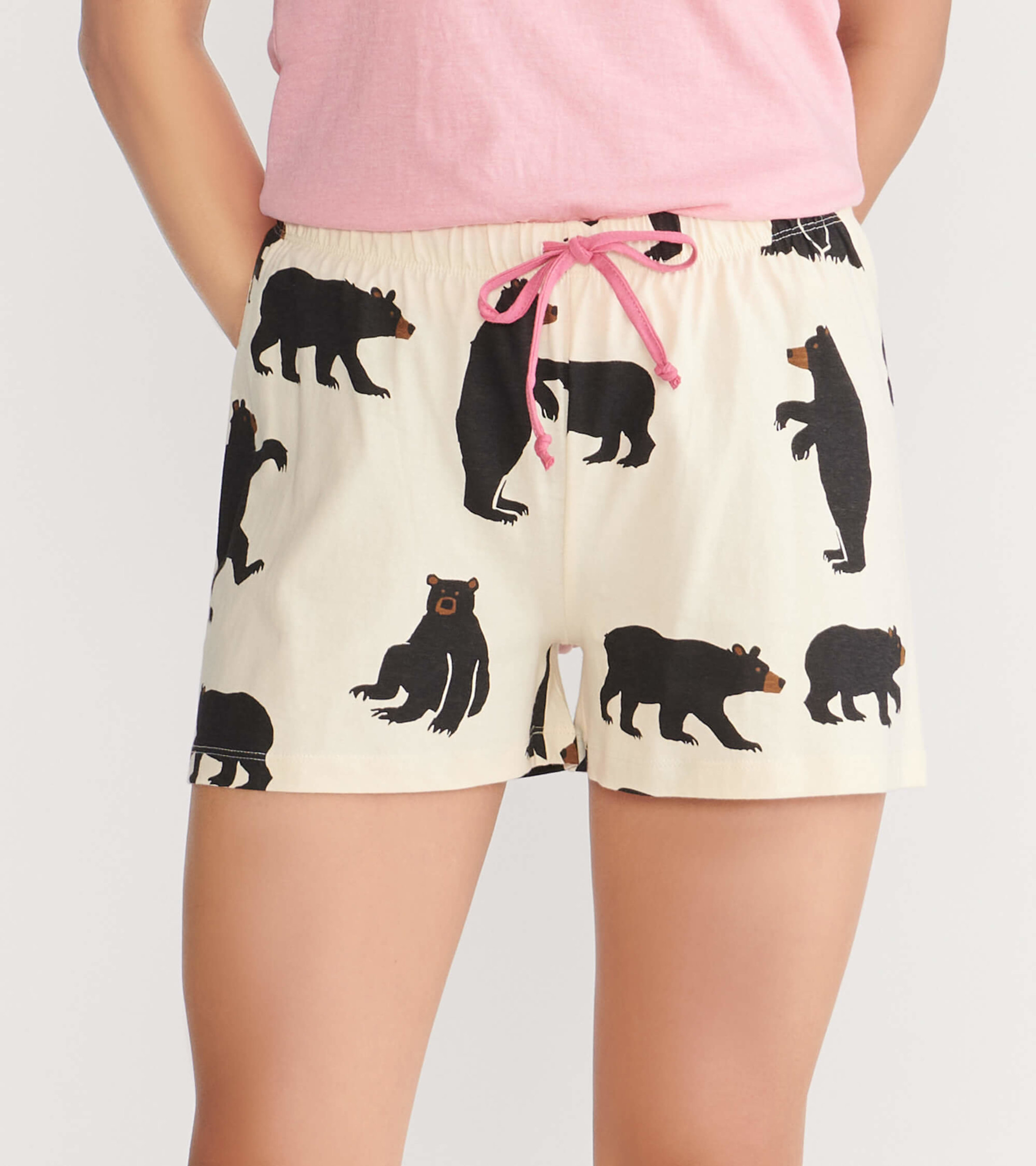 Super Soft Pajama Shorts - Nordic bear