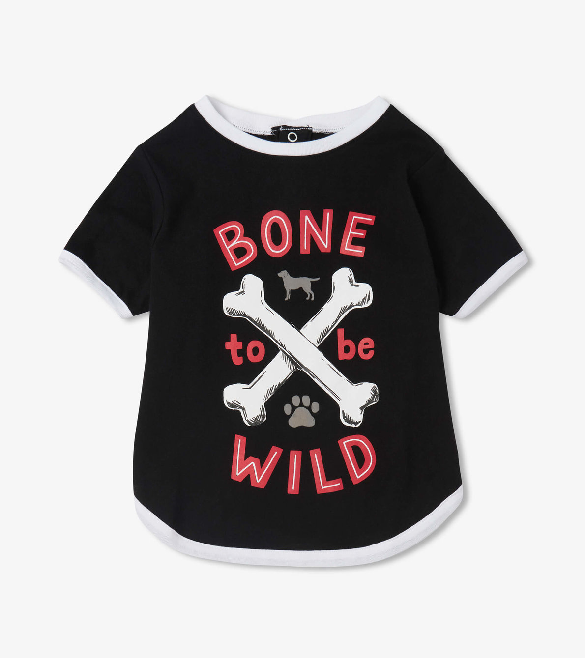 Agrandir l'image de T-shirt pour chien – Os « Bone to be Wild »