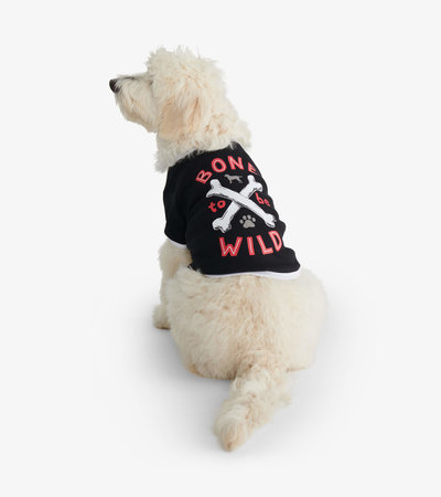 T-shirt pour chien – Os « Bone to be Wild »