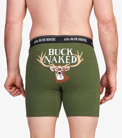 Buck Naked Men's Boxer Briefs