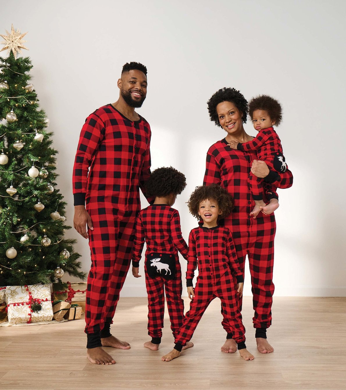 View larger image of Buffalo Plaid Family Union Suits