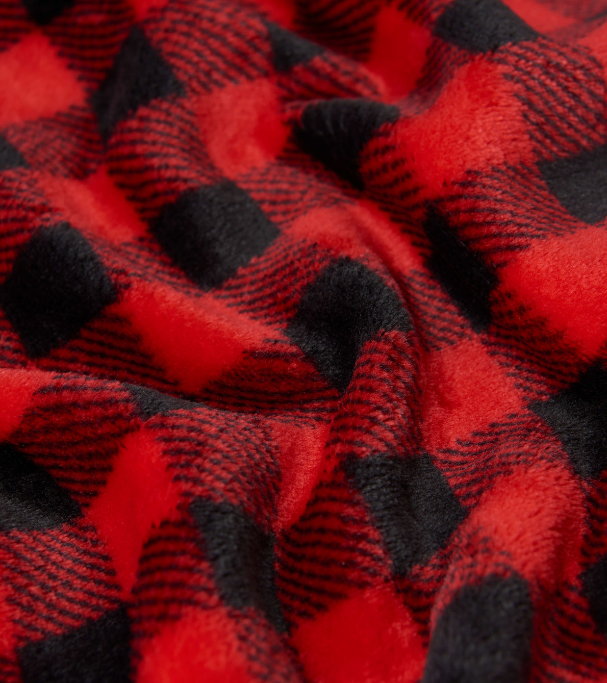 View larger image of Buffalo Plaid Fleece Blanket