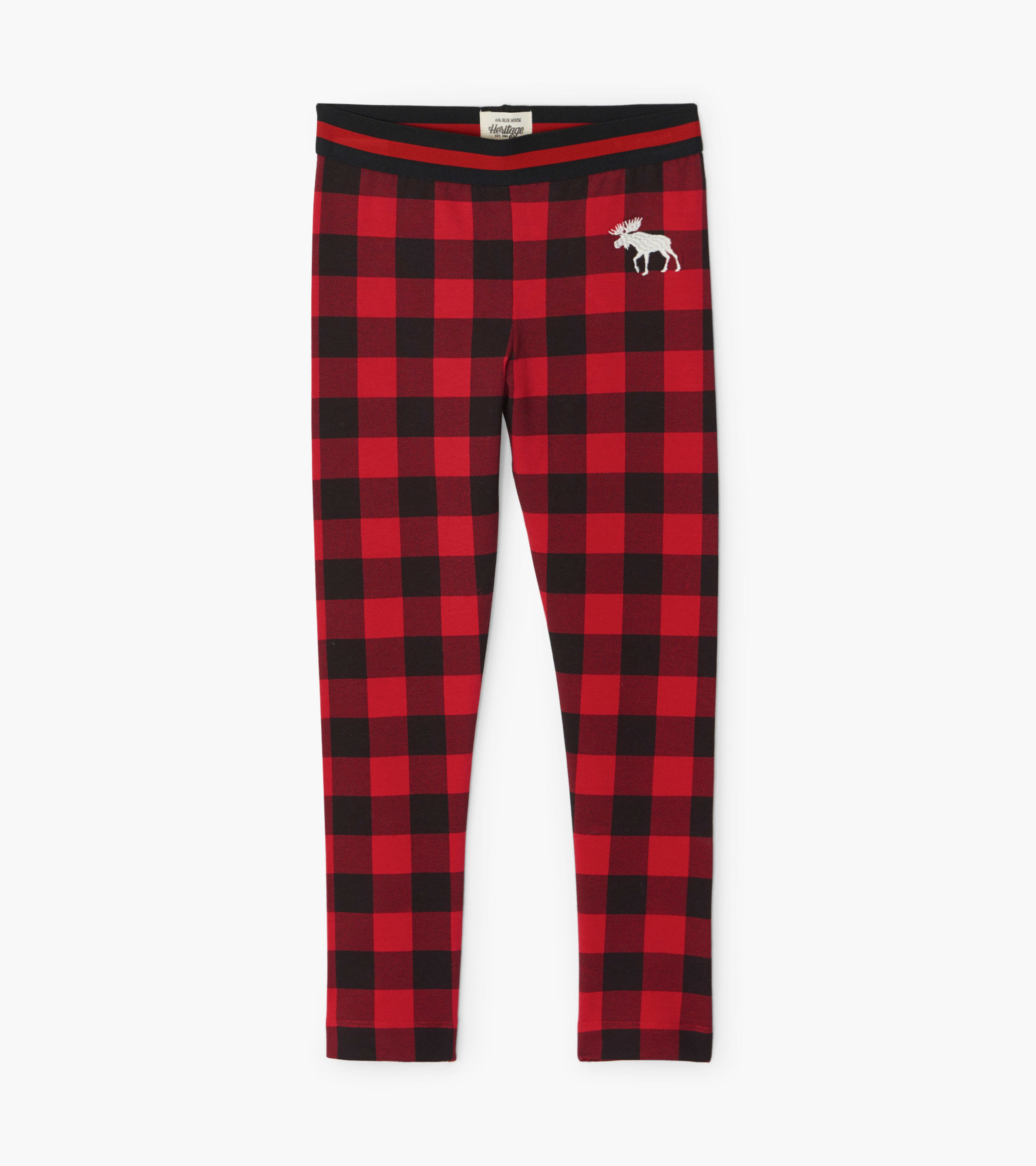 LITTLEBLUE Buffalo Plaid Women's Pyjama Bottom