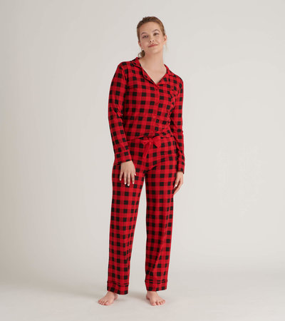 The Black And Red Plaid Pattern On These Flannel Pajama Set ($65) This  Thoughtful Gift Is Totally Foolproof — And Perfect For The Whole Family  POPSUGAR Family Photo