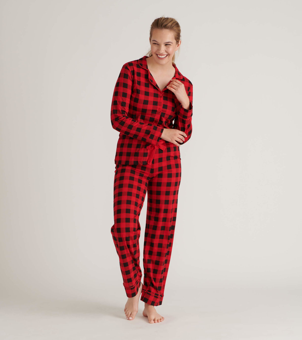 View larger image of Buffalo Plaid Women's Pajama Set