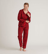 Pyjama – Tartan rouge et noir