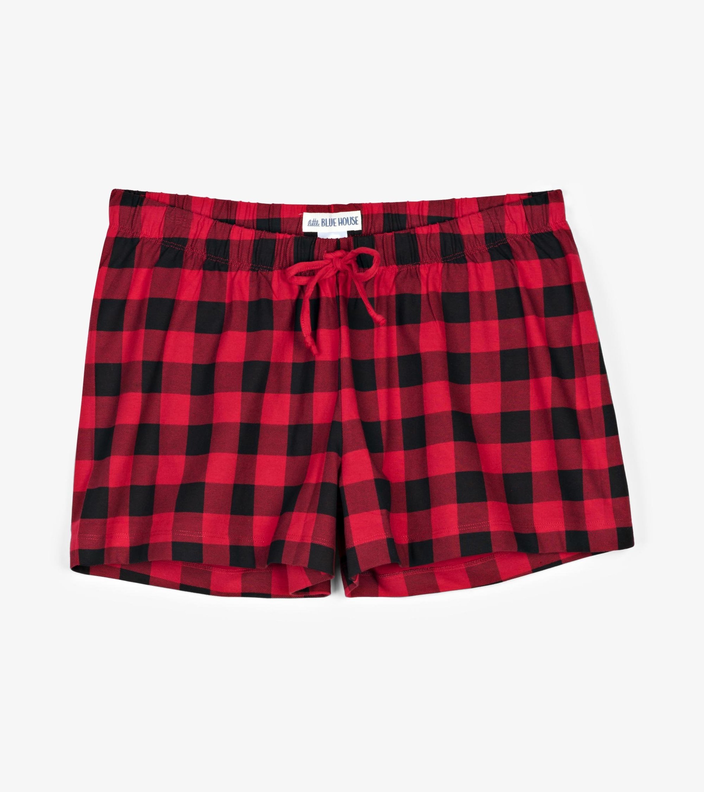  Adult Cotton Buffalo Plaid PJ Shorts & Pants Men & Women (L,  Pants, Navy) : Handmade Products
