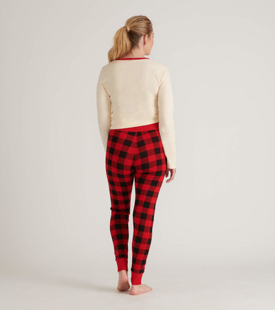 Brushed Ribbed Knit Pajama Leggings | Windsor