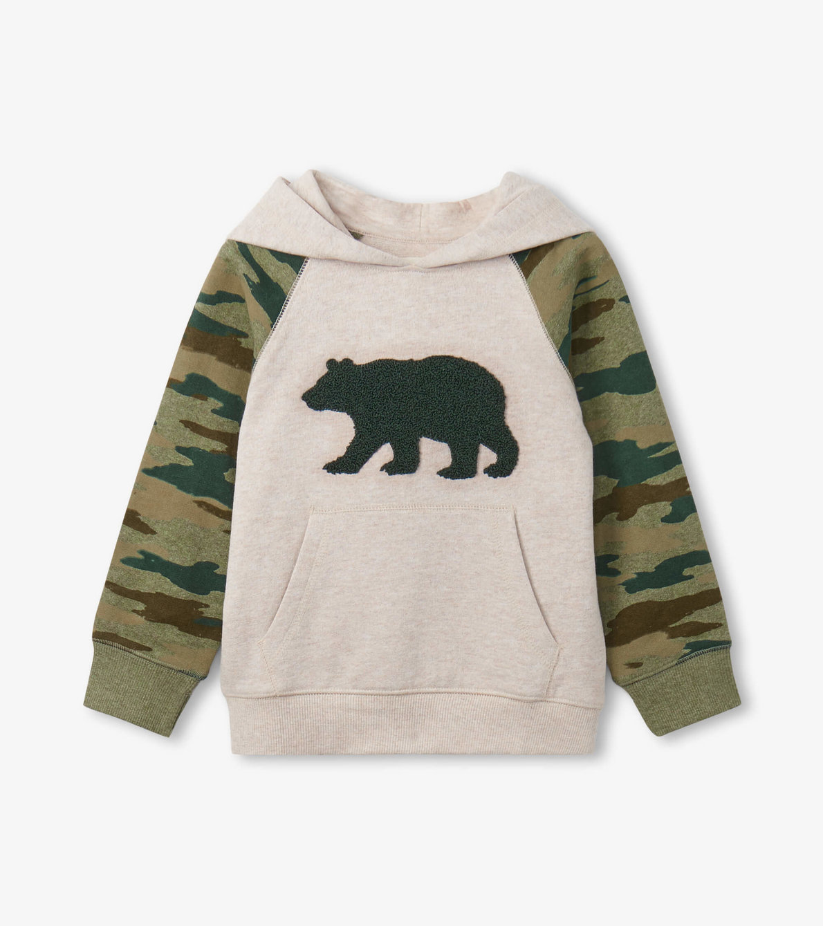 View larger image of Camo Bear Kids Heritage Pullover Hoodie
