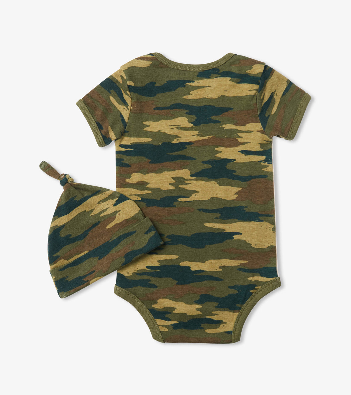 View larger image of Camooseflage Baby Bodysuit With Hat