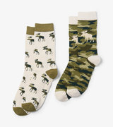 Lot de chaussettes pour homme – Orignal sur motif camouflage