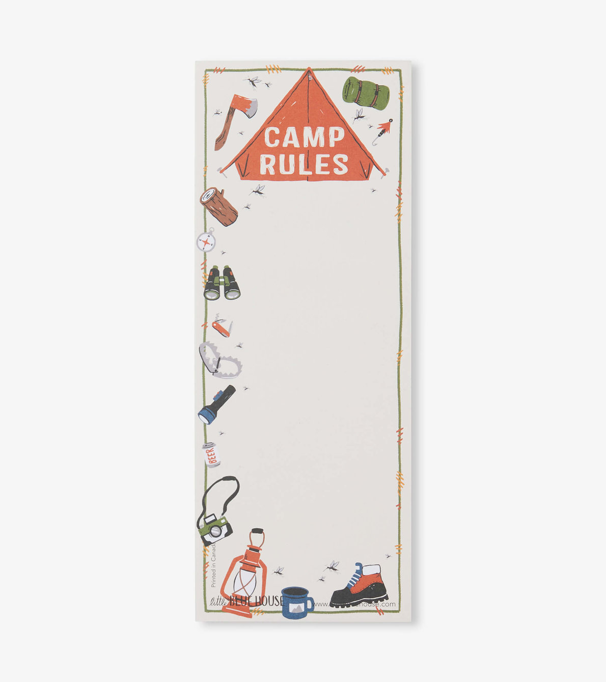 View larger image of Camp Rules Magnetic List