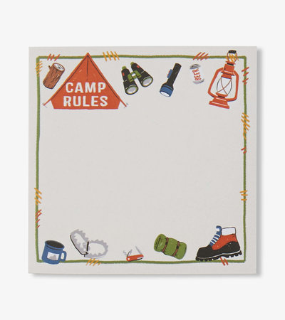 Camping Mini Sticky Notes – Little Leaf Stationery