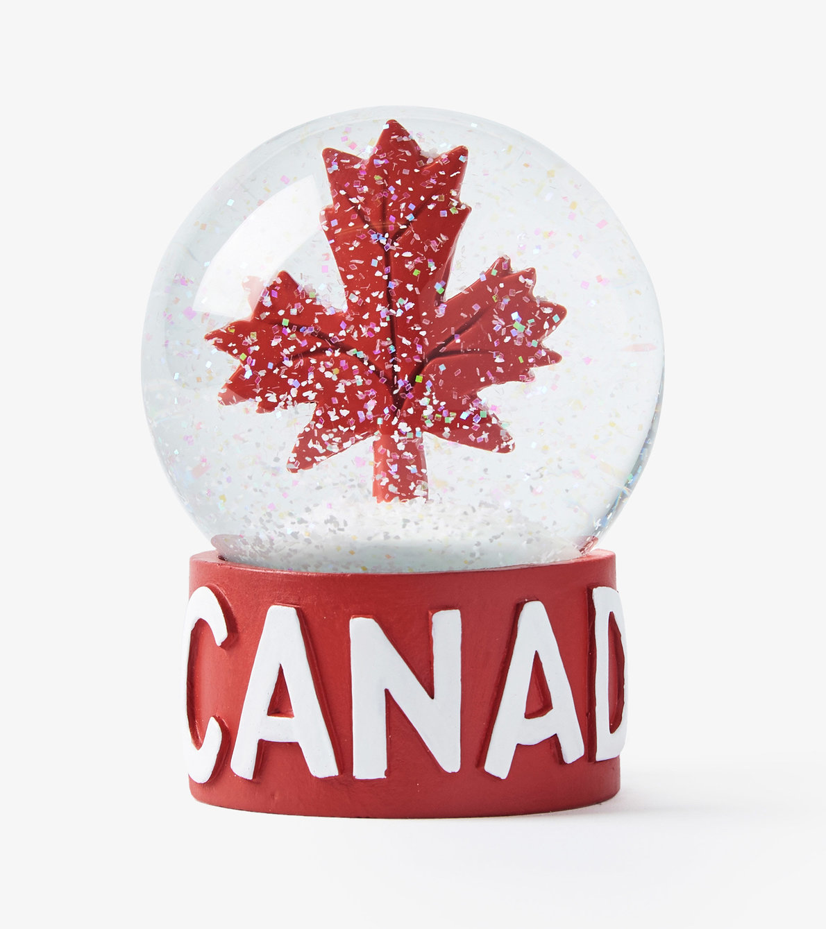 View larger image of Canada Maple Leaf Snow Globe