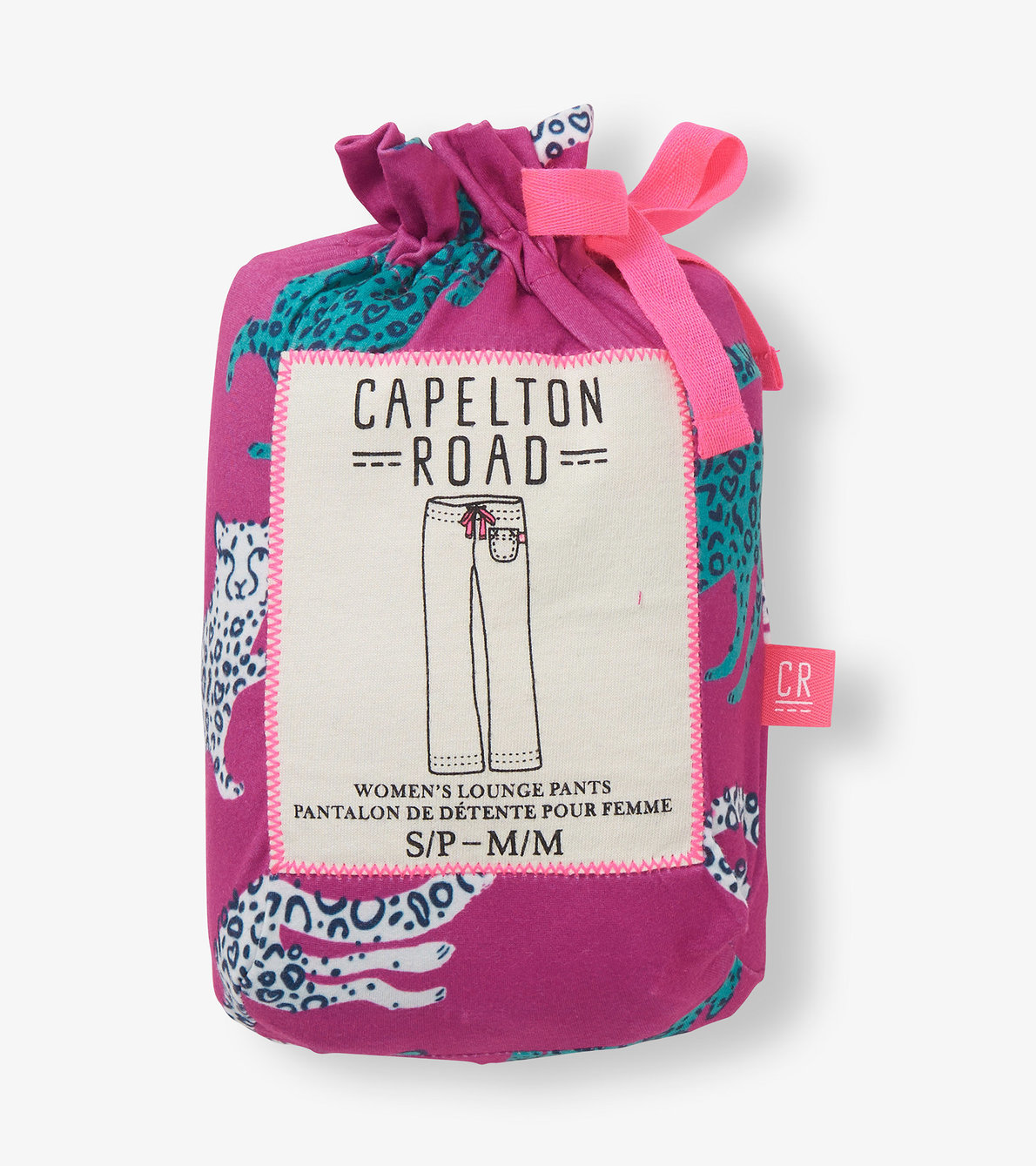 View larger image of Capelton Road Women's Cheetah Pajama Pants