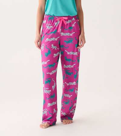 Capelton Road Women's Cheetah Pajama Pants