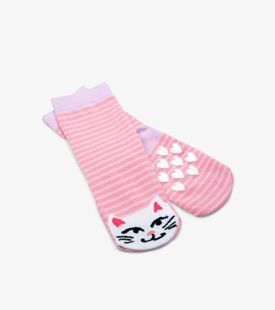 Socquettes pour enfants à motifs d’animaux – Chat