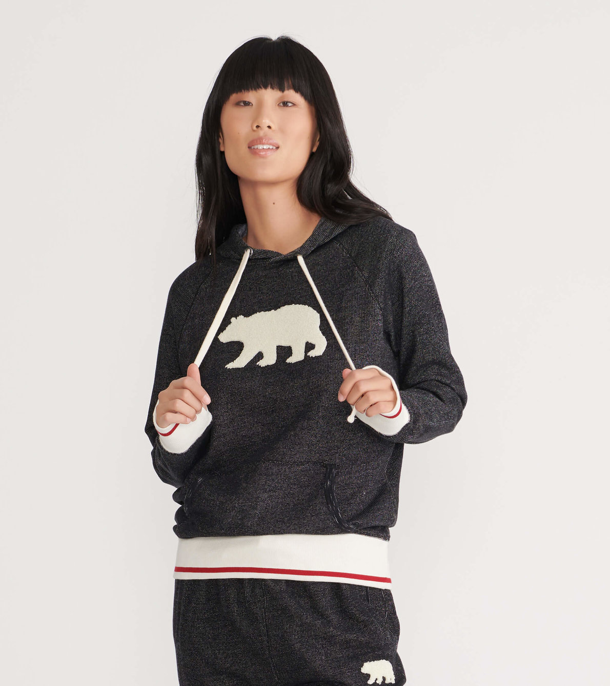 View larger image of Charcoal Bear Women's Heritage Pullover Hoodie