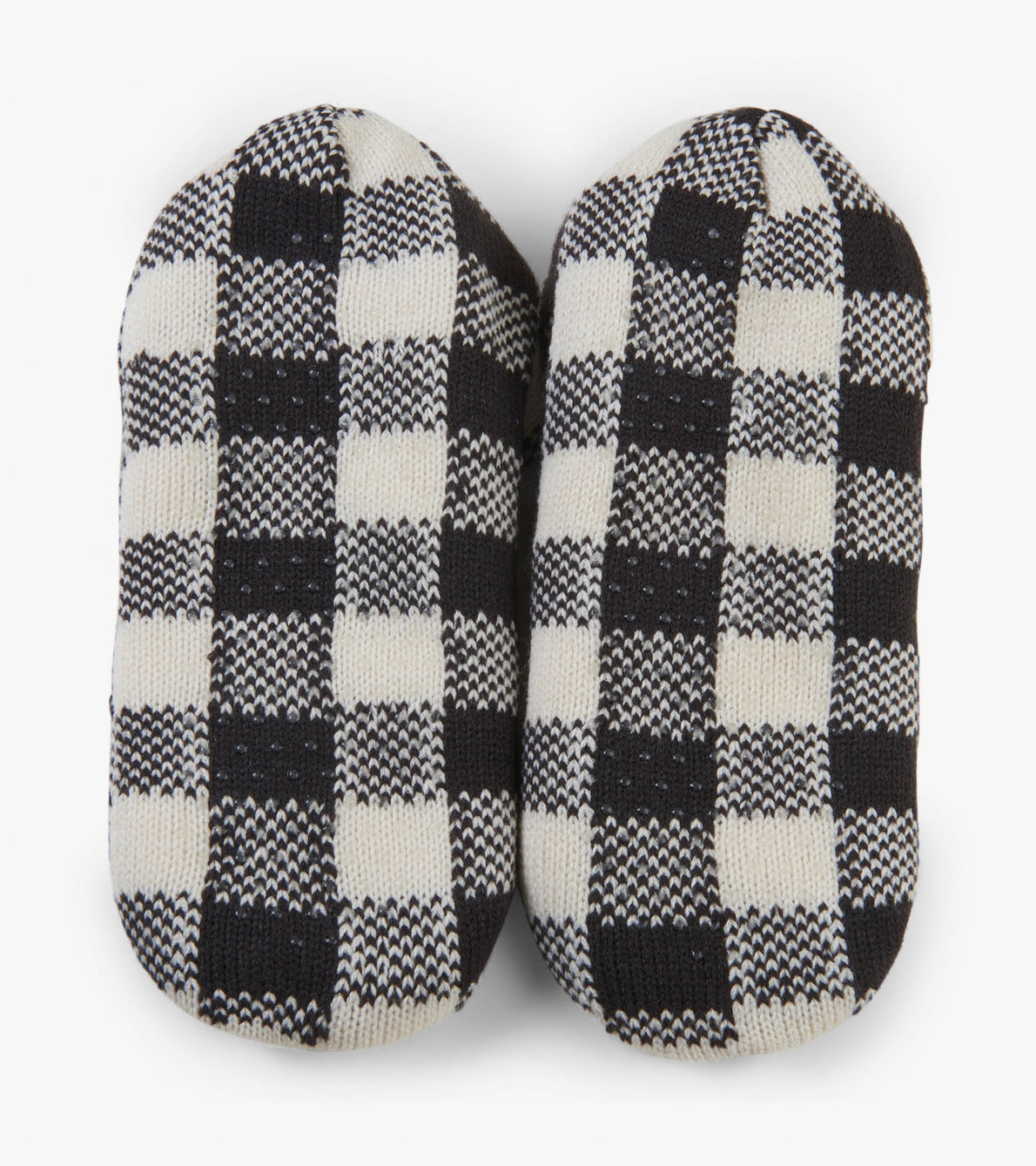 View larger image of Charcoal Plaid Women's Warm and Cozy Slippers