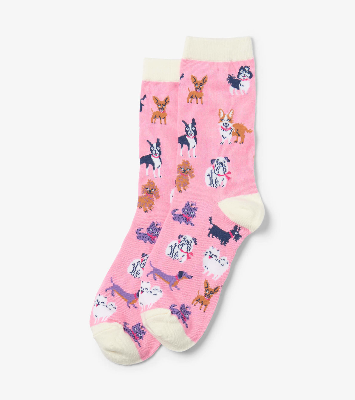 View larger image of Cheerful Dogs Women's Crew Socks