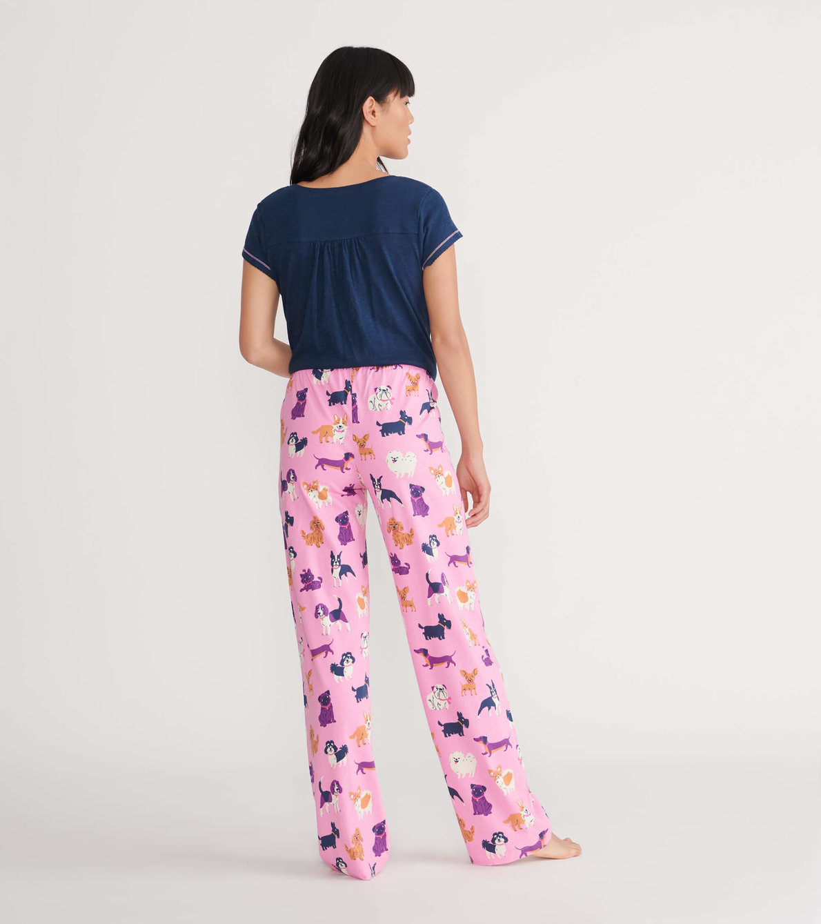 View larger image of Cheerful Dogs Women's Jersey Pajama Pants
