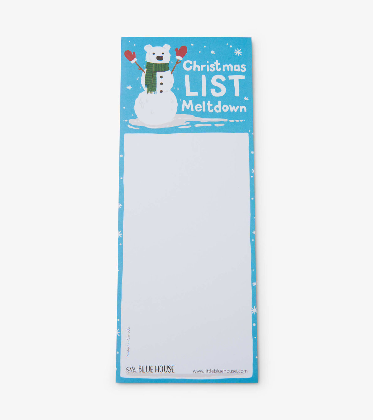 View larger image of Christmas List Meltdown Magnetic List