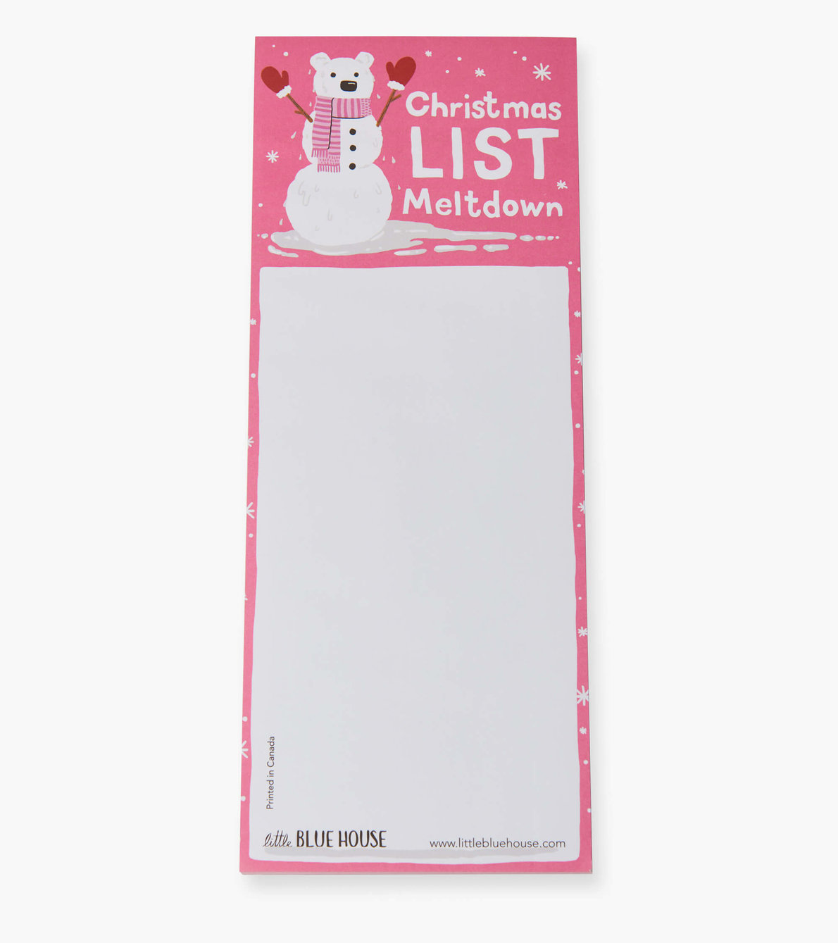 View larger image of Christmas List Meltdown Magnetic List
