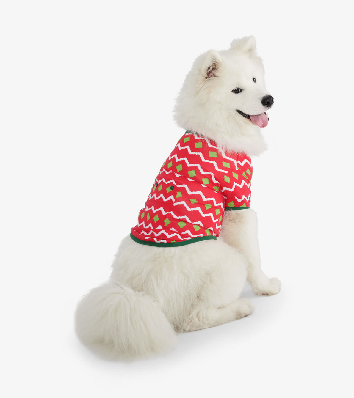 Agrandir l'image de T-Shirt pour chien – Motifs de pull de Noël